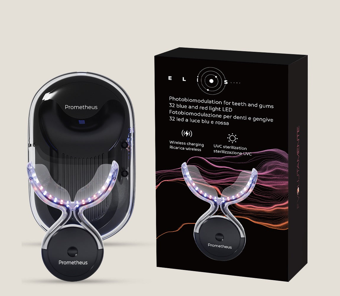 PROMETHEUS 3.0 – FOTOBIOMODULAZIONE E FOTOTERAPIA ORALE – DISINFEZIONE UVC – RICARICA WIRELESS