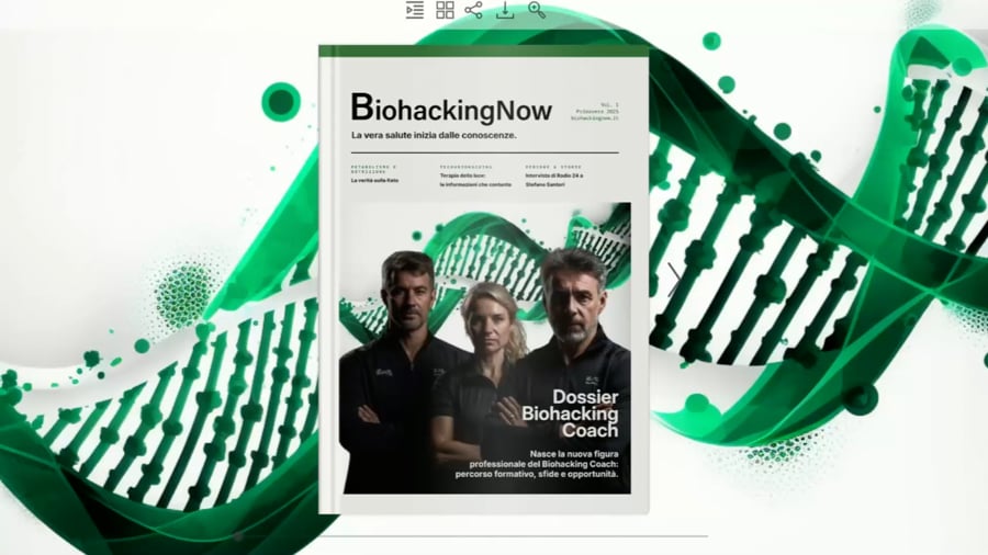 Rivista BIOHACKING NOW Abbonamento annuale - OFFERTA BASE