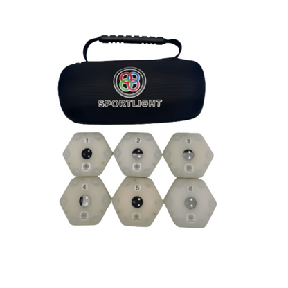 Sportlight – Kit a 6 luci – metti alla prova i tuoi tempi di reazione