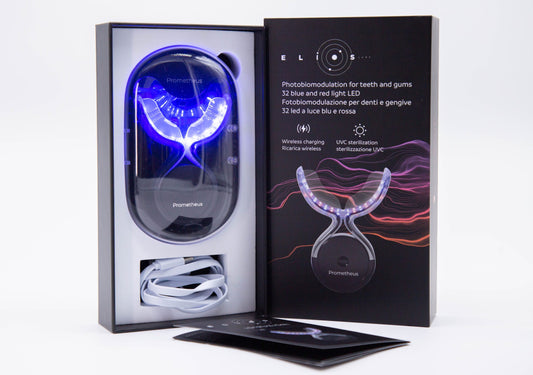 PROMETHEUS 3.0 – FOTOBIOMODULAZIONE E FOTOTERAPIA ORALE – DISINFEZIONE UVC – RICARICA WIRELESS