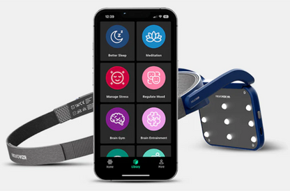 NeuroVIZR – Dispositivo di Benessere Cerebrale Light & Sound